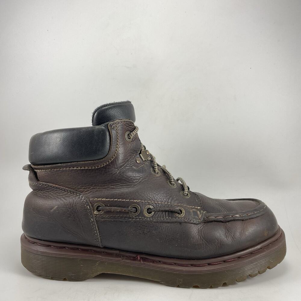 Dr Martens 8460 Boots Mens UK 11, US 12 Brown Leather Vintage Made in England